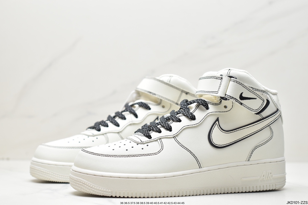 160 耐克 Nike Air Force 1 ’07 空军一号高帮百搭休闲运动板鞋315122-807