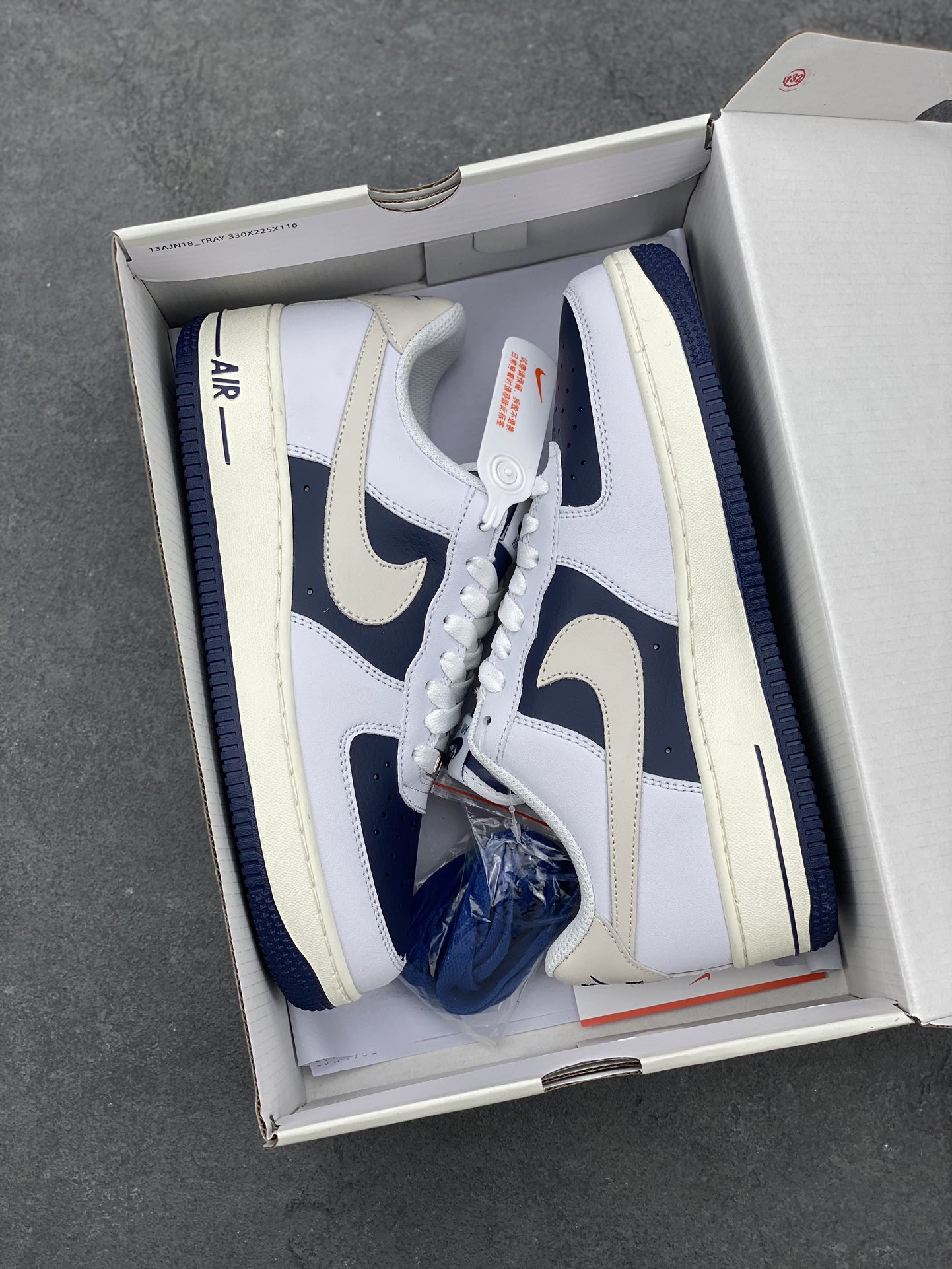 Nike Air Force 1 Low '07 'Cream Blue' Casual Sneakers 10 i1677612620 5293 8