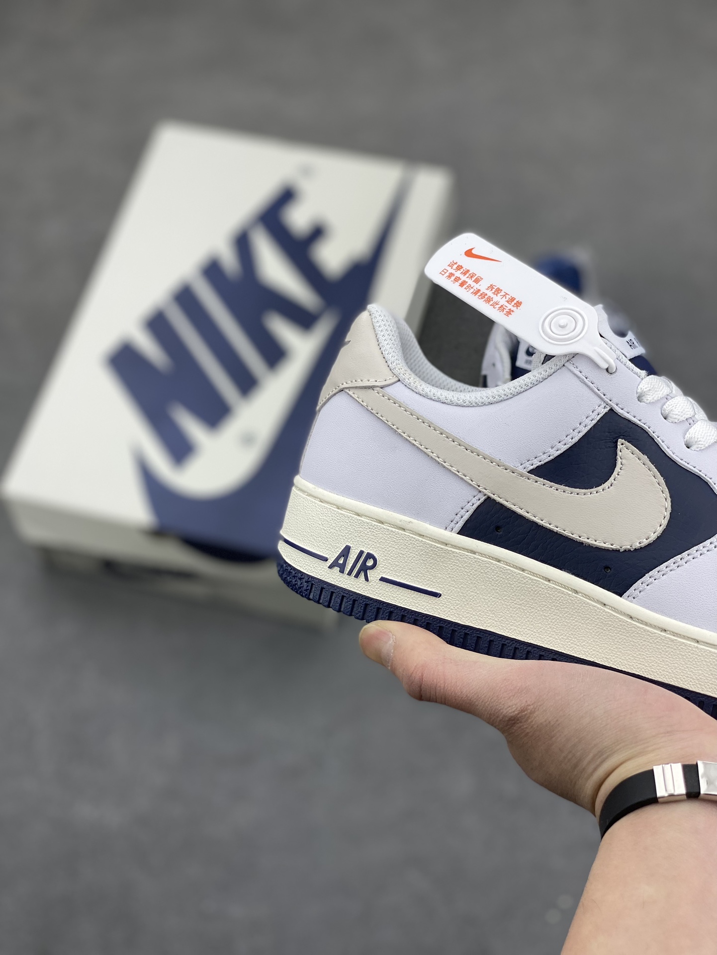 Nike Air Force 1 Low '07 'Cream Blue' Casual Sneakers 6 i1677612620 9688 4