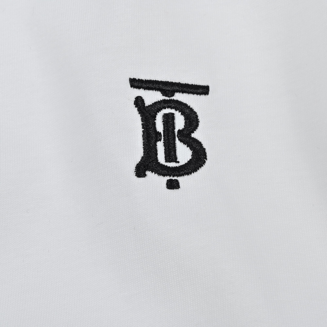 Burberry/巴宝莉 经典TB小标刺绣LOGO短袖