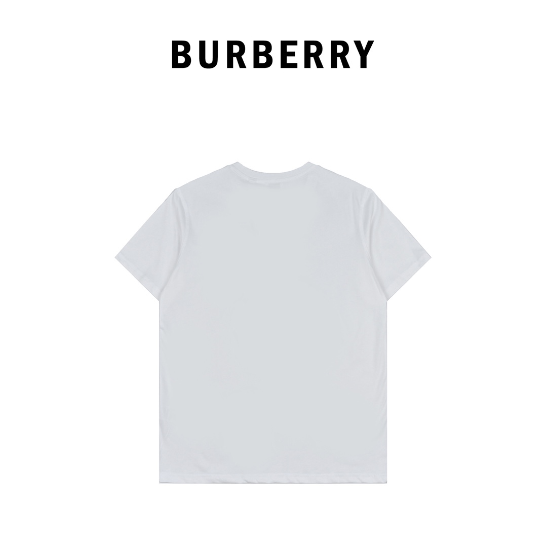 Burberry/巴宝莉 经典TB小标刺绣LOGO短袖