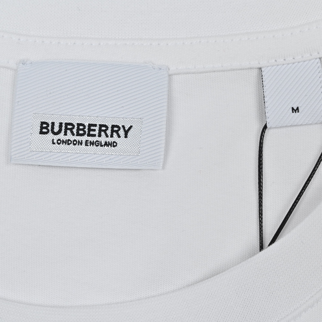 Burberry/巴宝莉 经典TB小标刺绣LOGO短袖