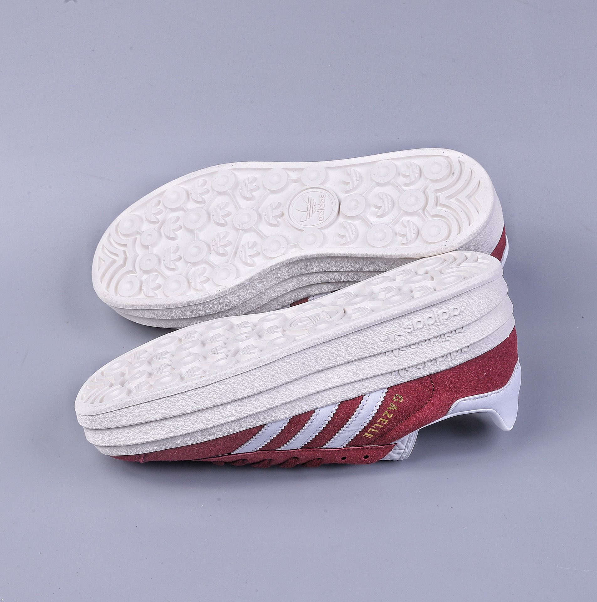 Adidas Originals Gazelle Bold HQ6892 clover thick sole low-top sneakers