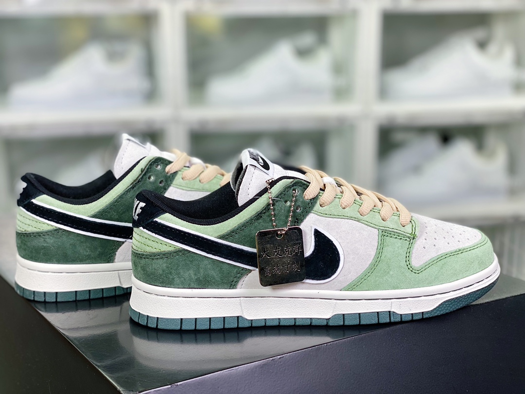 220 Otomo Katsuhiro x 【Nike】 SB Dunk Low”Steamboy OST”扣篮系列低帮板鞋“拼接苹果绿灰黑深绿”LF0068-001