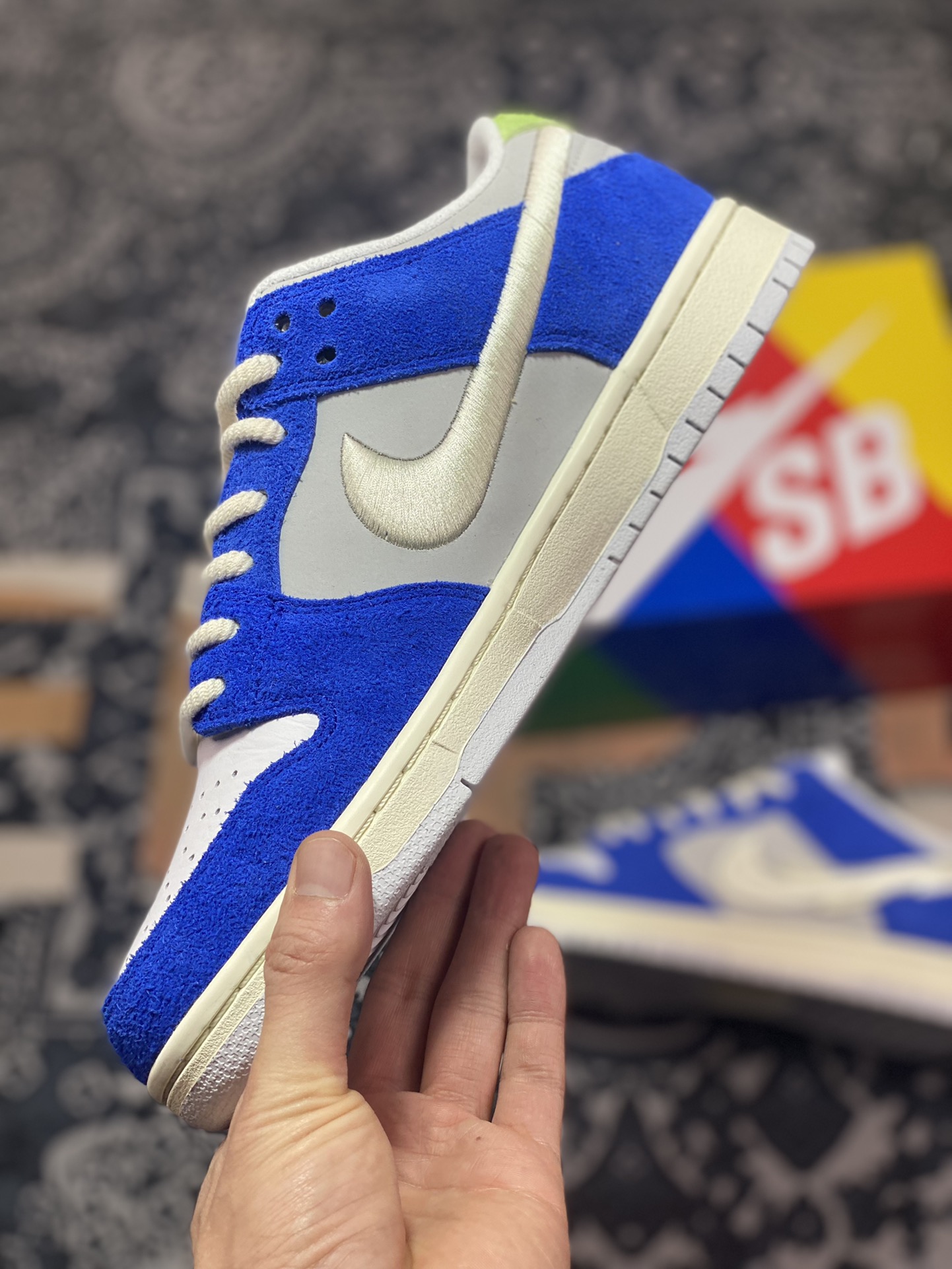 扣篮系列低帮休闲运动滑板板鞋“上海白兰花刺绣”5130-400