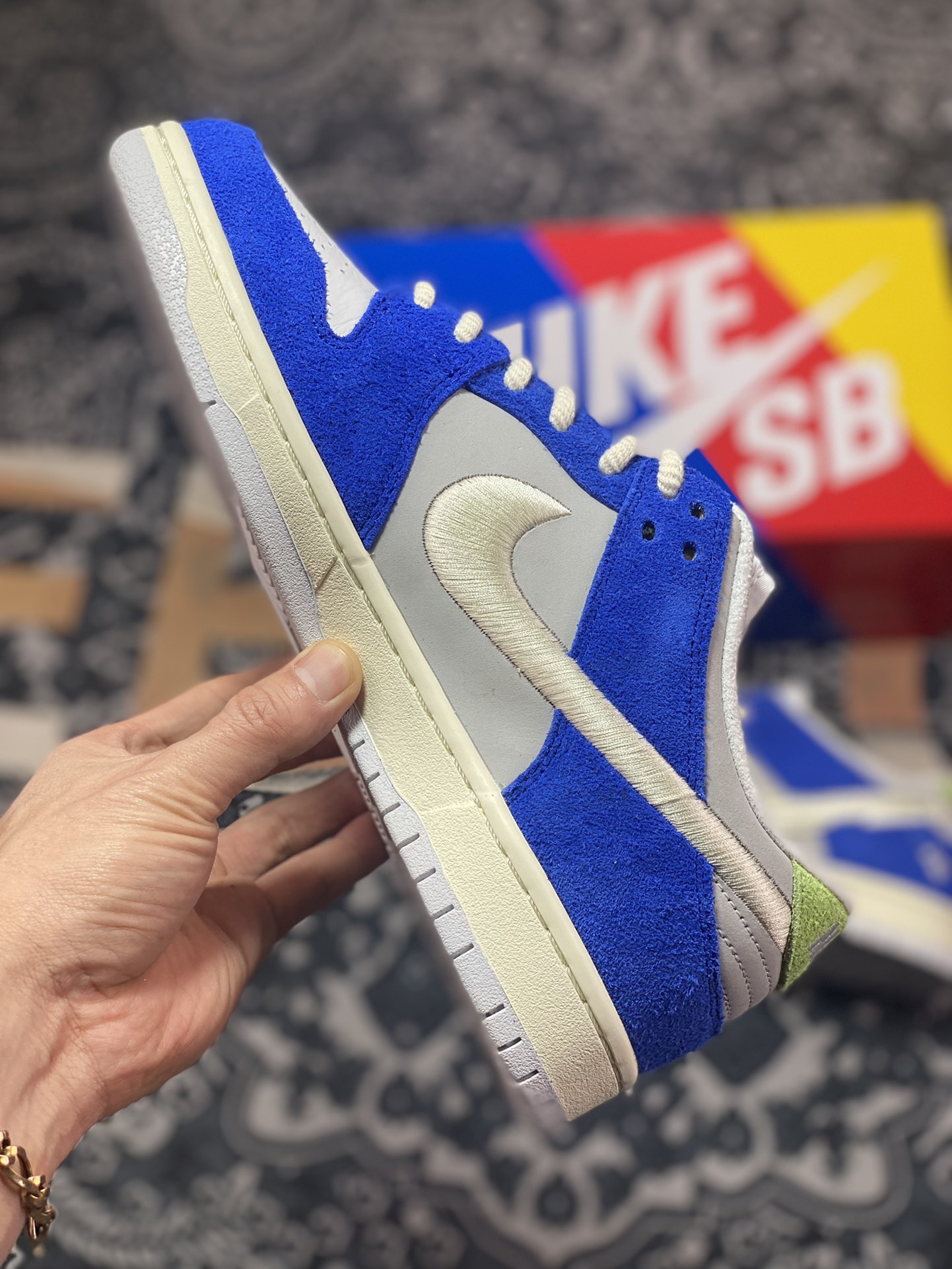 扣篮系列低帮休闲运动滑板板鞋“上海白兰花刺绣”5130-400