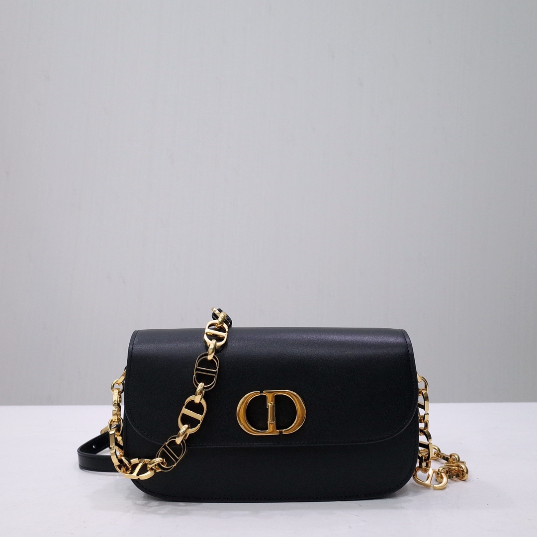 Perfect Quality
 Dior Montaigne Avenue Bags Handbags Gold Cowhide Chains