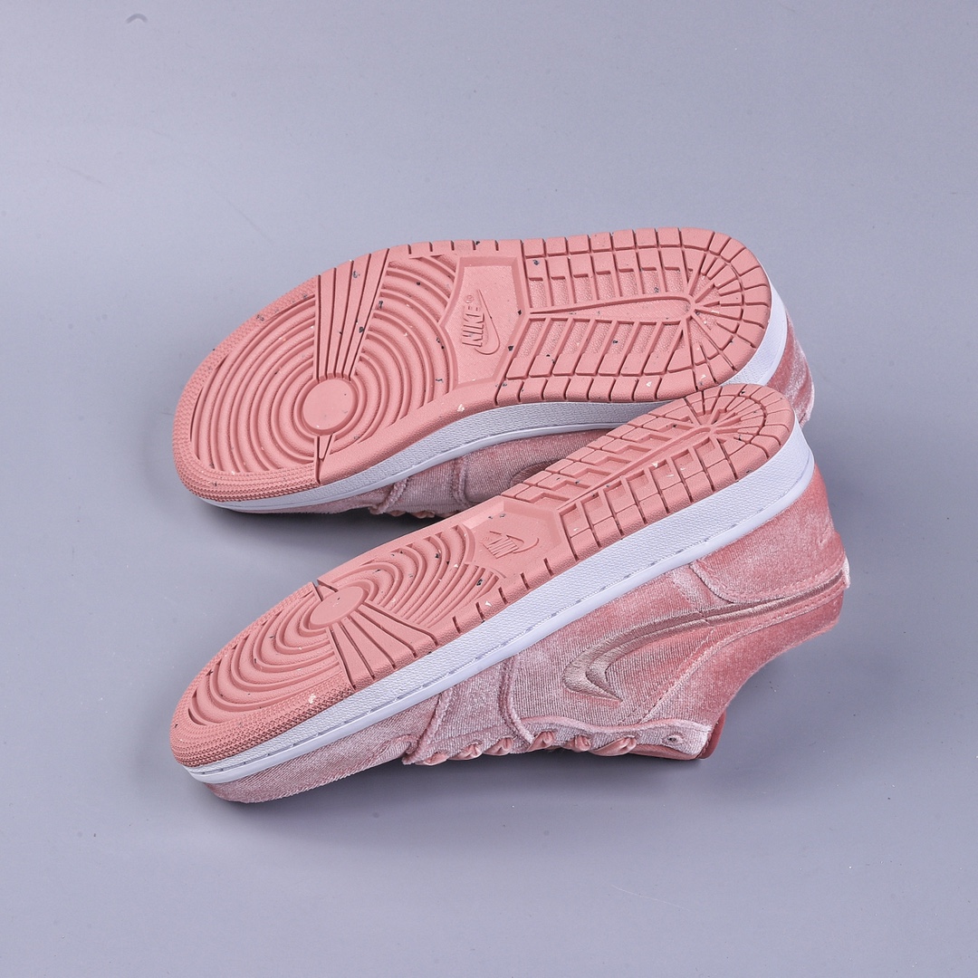 240 DT版Air Jordan AJ1 Low 低帮 粉丝绒 市售最强低帮 DQ8396-600
