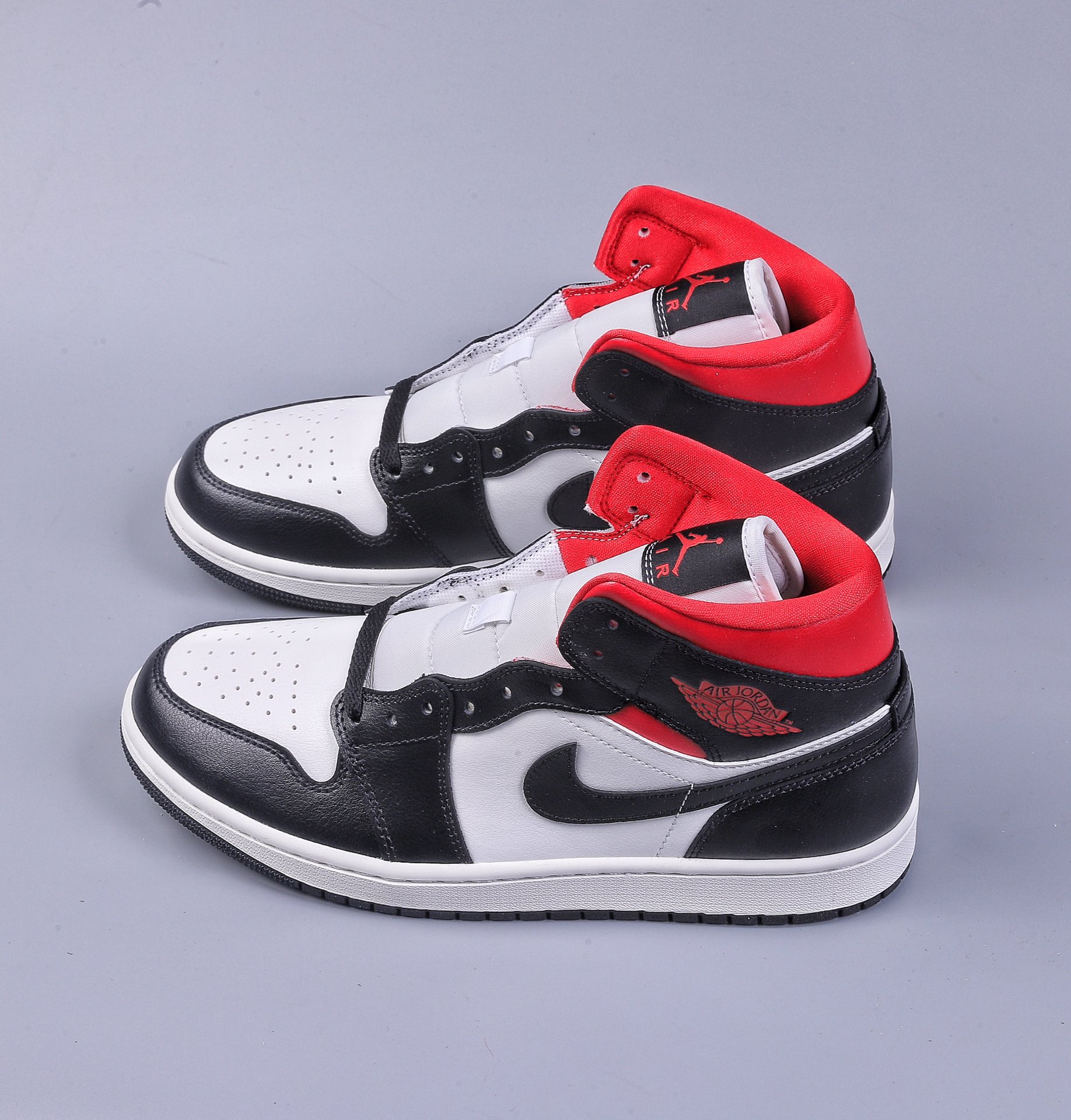 260 DT原厂 AJ1 Mid 中帮 黑白红 Air Jordan 1 Mid 市售最强中帮 DQ6472-061