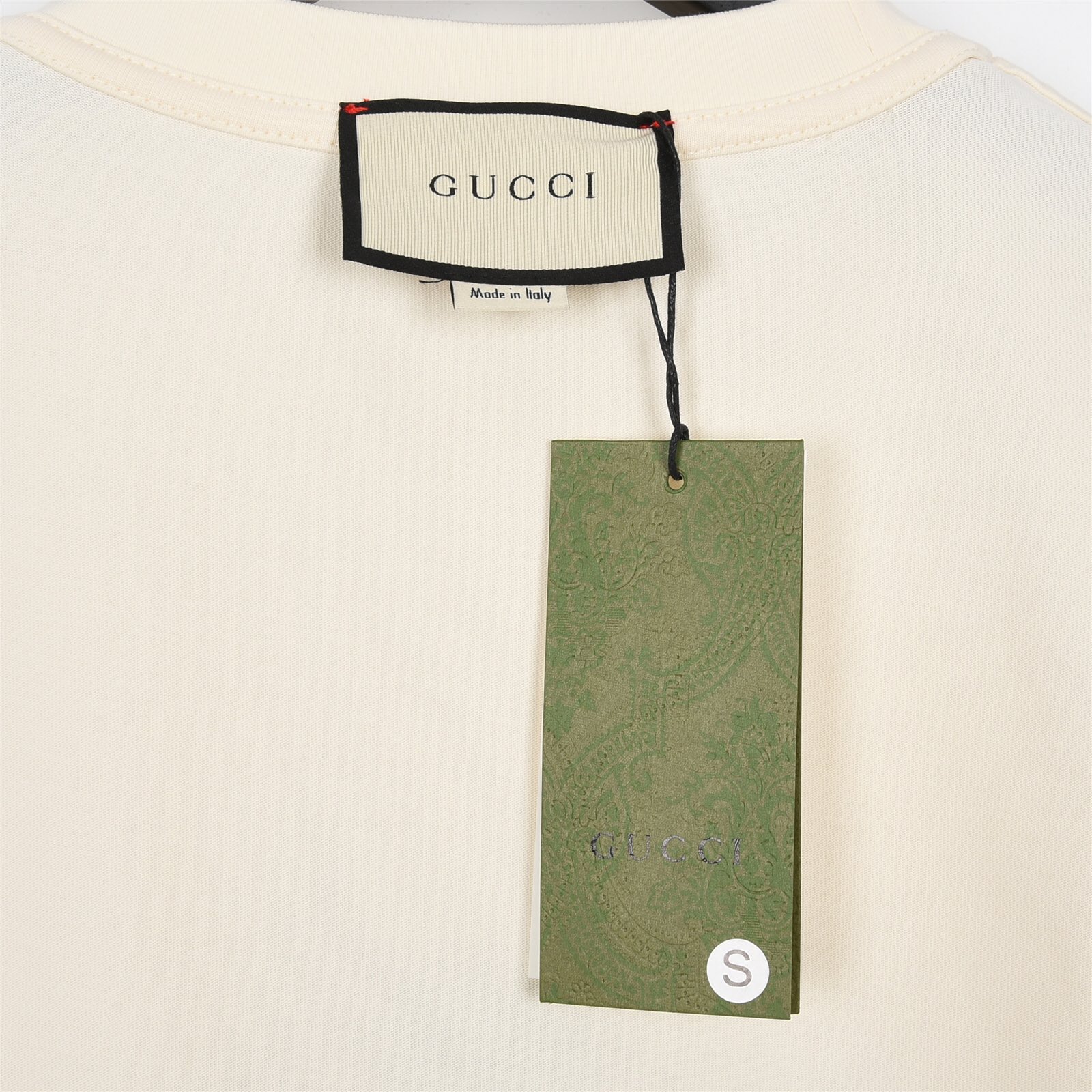 160 Gucci/古驰23Fw兔年限定双兔印花短袖