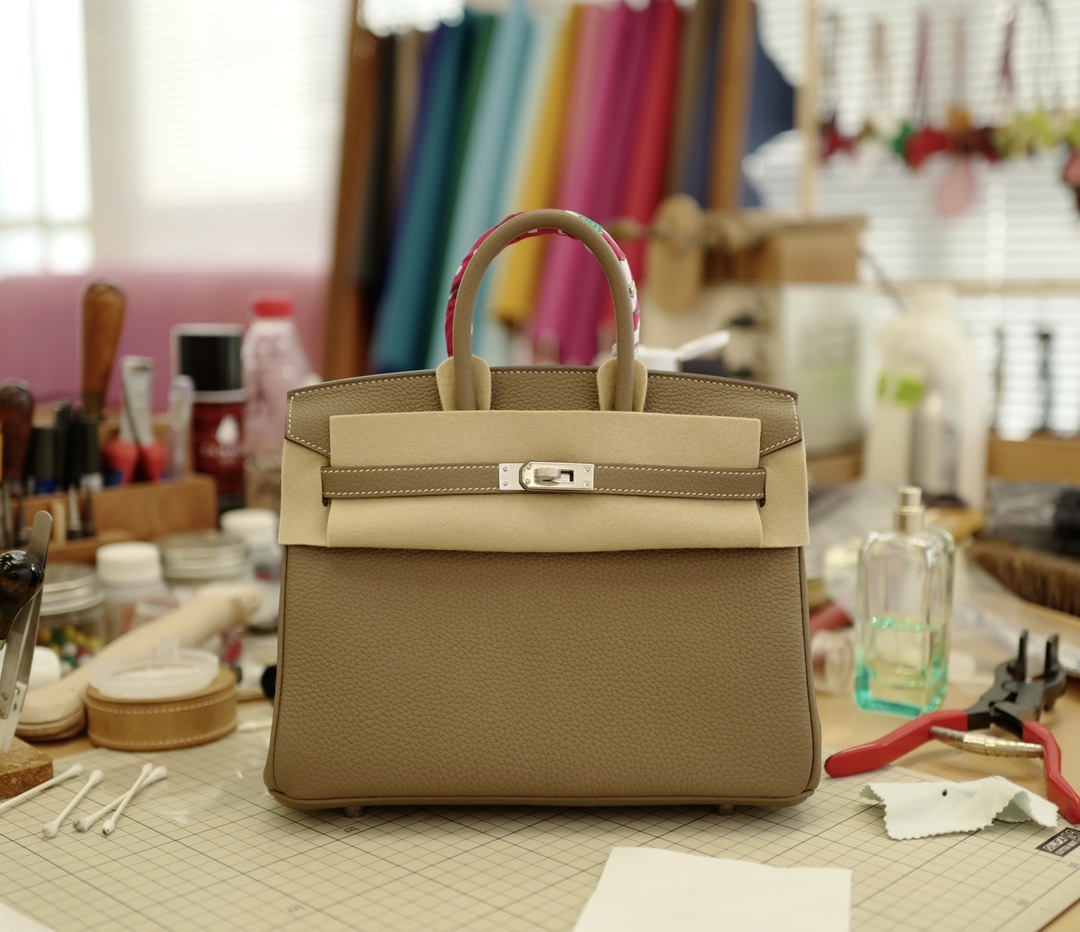 Hermes Birkin Sacos Bolsas Elephant Grey Cinzento