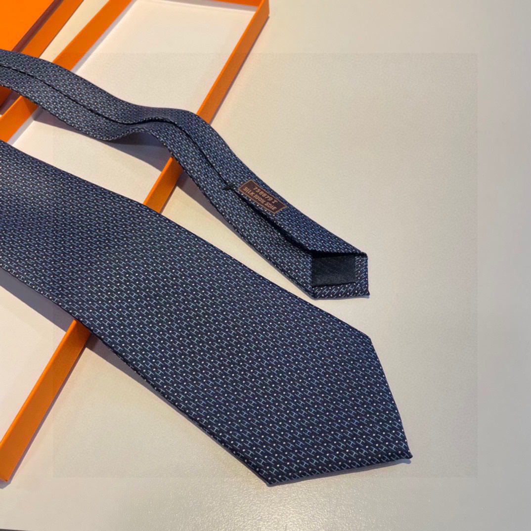 男士新款领带系列H圆点领带稀有H家每