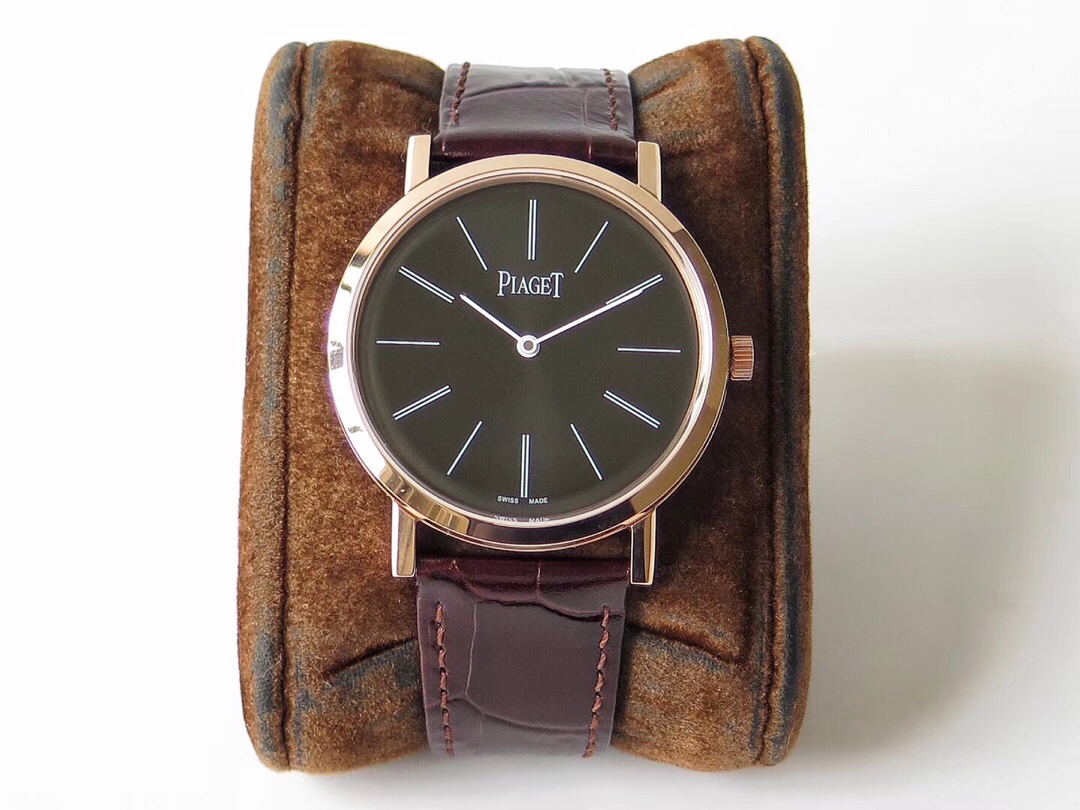 Piaget BJ 伯爵Altiplano系列 超薄升级版 壳套采用316精钢材质打磨 每个壳套全程CNC处理所有细节达到完美