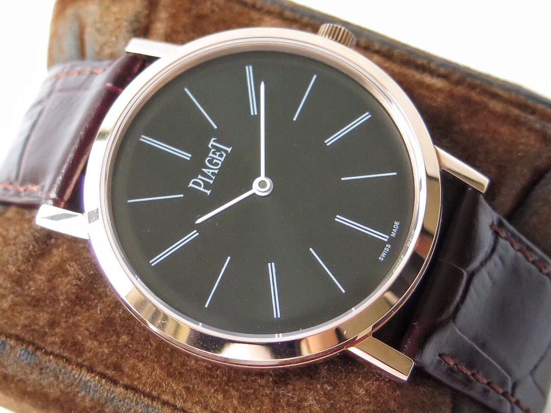 Piaget BJ 伯爵Altiplano系列 超薄升级版 壳套采用316精钢材质打磨 每个壳套全程CNC处理所有细节达到完美