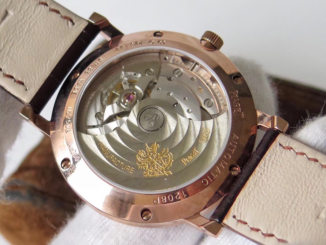 Piaget BJ 伯爵Altiplano系列 超薄升级版 壳套采用316精钢材质打磨 每个壳套全程CNC处理所有细节达到完美