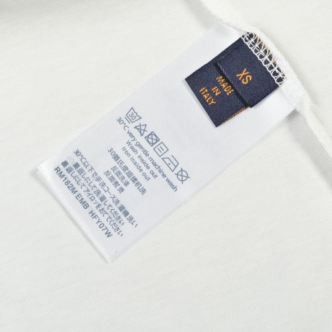 Louis Vuitton/路易威登 20ss 三花徽章logo印花短袖