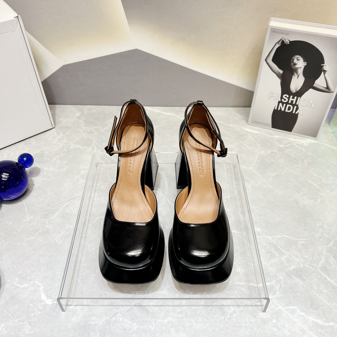 SHUSHU/TONG 2023vs High-Heel Soles: European Style, Quality, Customized Leather, Elegant.