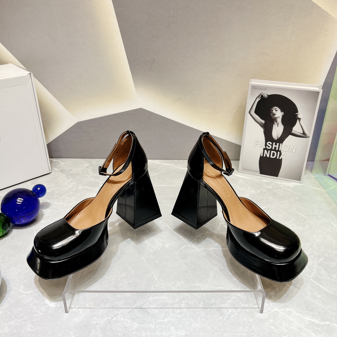 SHUSHU/TONG 2023vs High-Heel Soles: European Style, Quality, Customized Leather, Elegant. - 图片 4