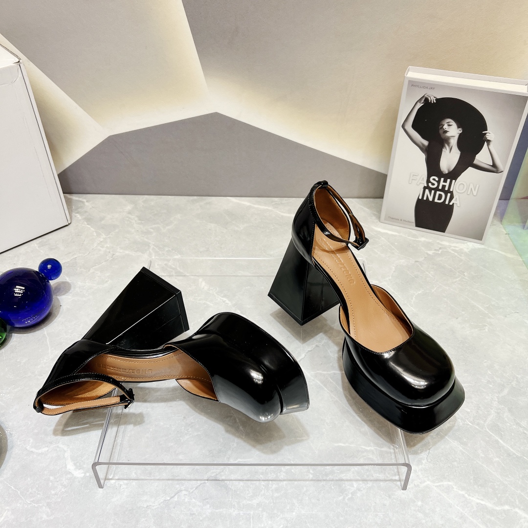 SHUSHU/TONG 2023vs High-Heel Soles: European Style, Quality, Customized Leather, Elegant. - 图片 7