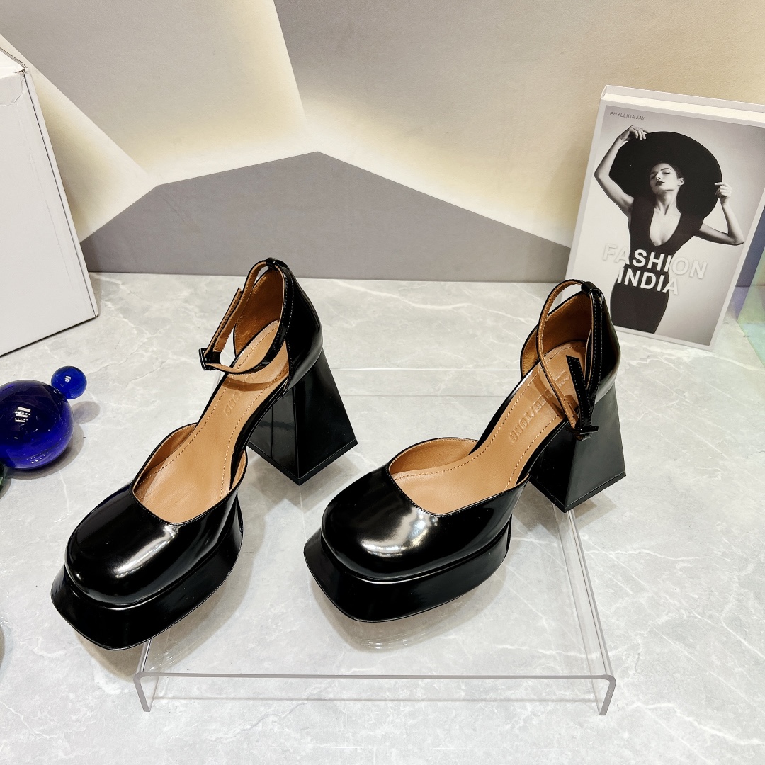SHUSHU/TONG 2023vs High-Heel Soles: European Style, Quality, Customized Leather, Elegant. - 图片 3