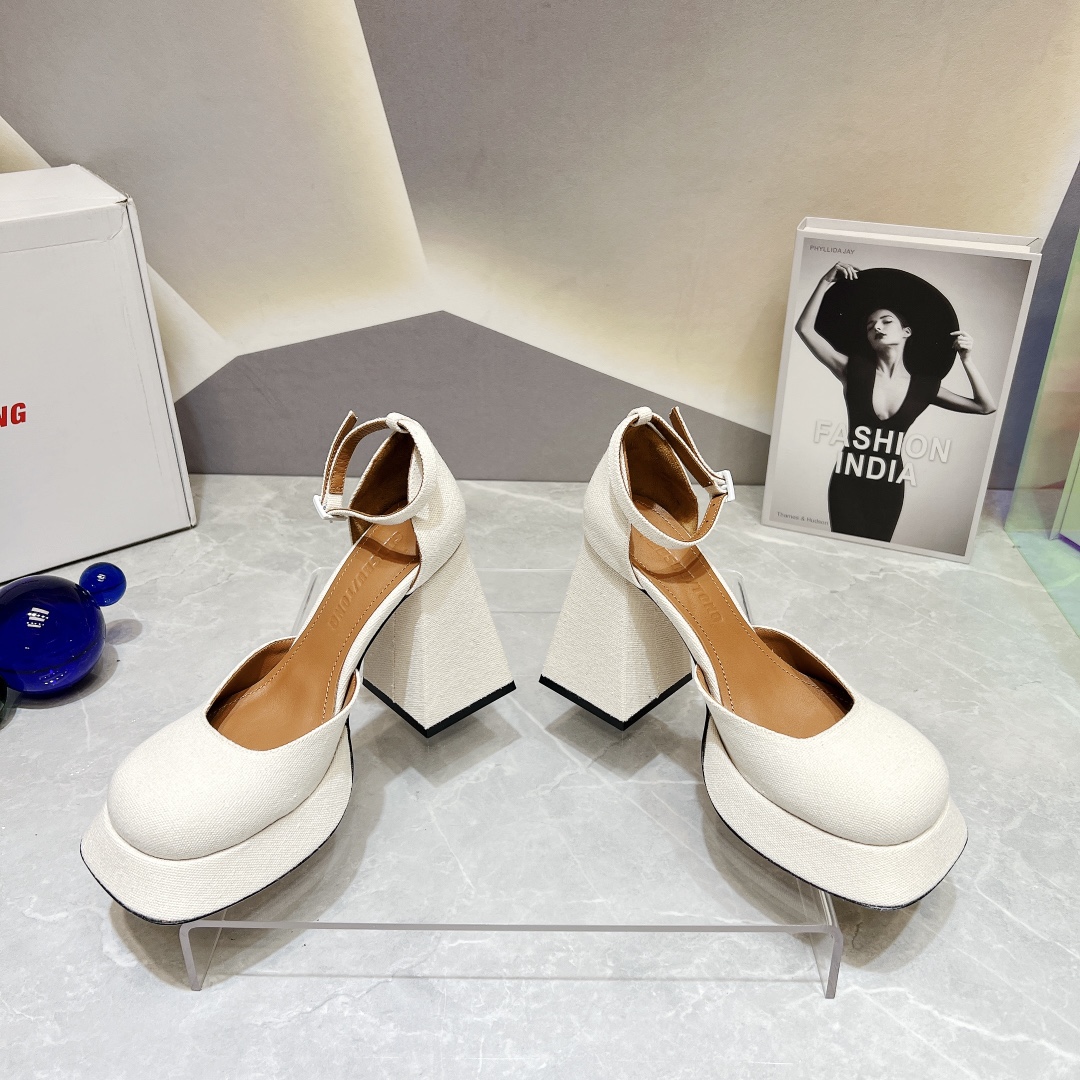 2023 SHUSHU/TONG High-Heel Soles Series: European Style Elegance in Customized Fabrics - 图片 4