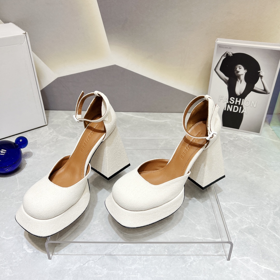 2023 SHUSHU/TONG High-Heel Soles Series: European Style Elegance in Customized Fabrics - 图片 3