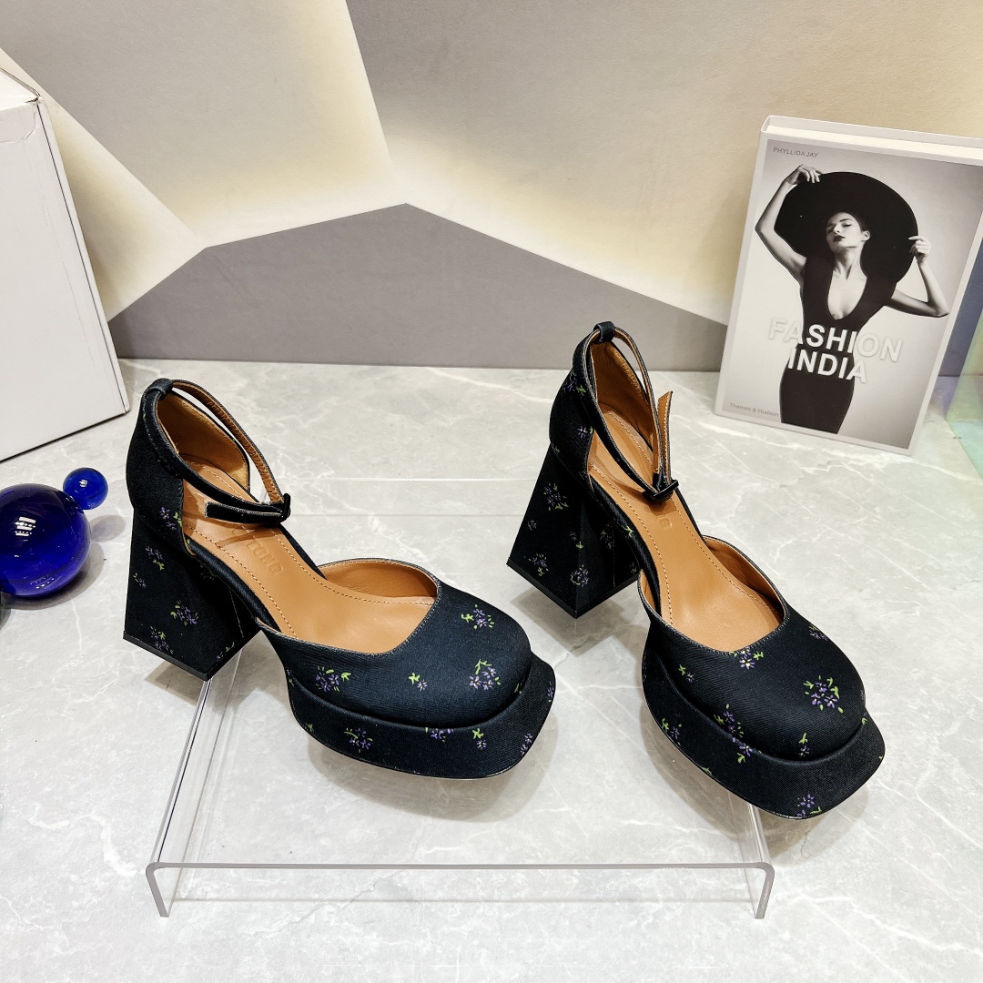 2023 Spring/Summer High-Heel Sole Series by SHUSHU/TONG: European Style Elegance in Custom Fabric - 图片 2