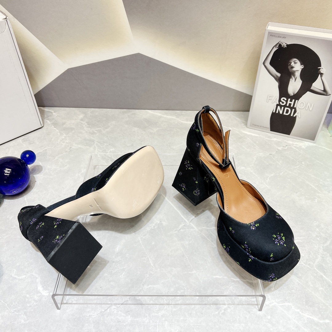 2023 Spring/Summer High-Heel Sole Series by SHUSHU/TONG: European Style Elegance in Custom Fabric - 图片 9