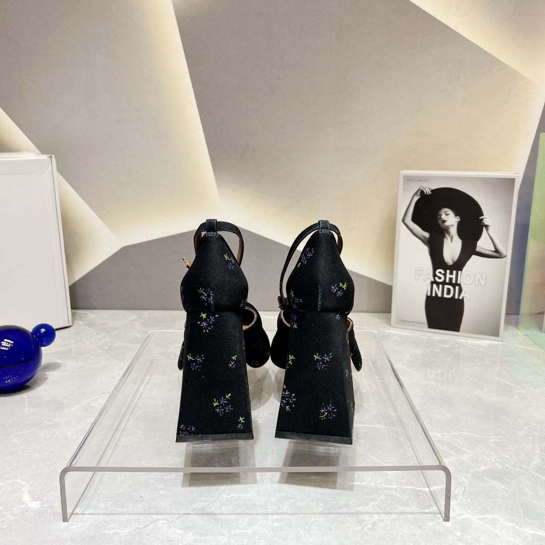 2023 Spring/Summer High-Heel Sole Series by SHUSHU/TONG: European Style Elegance in Custom Fabric - 图片 8