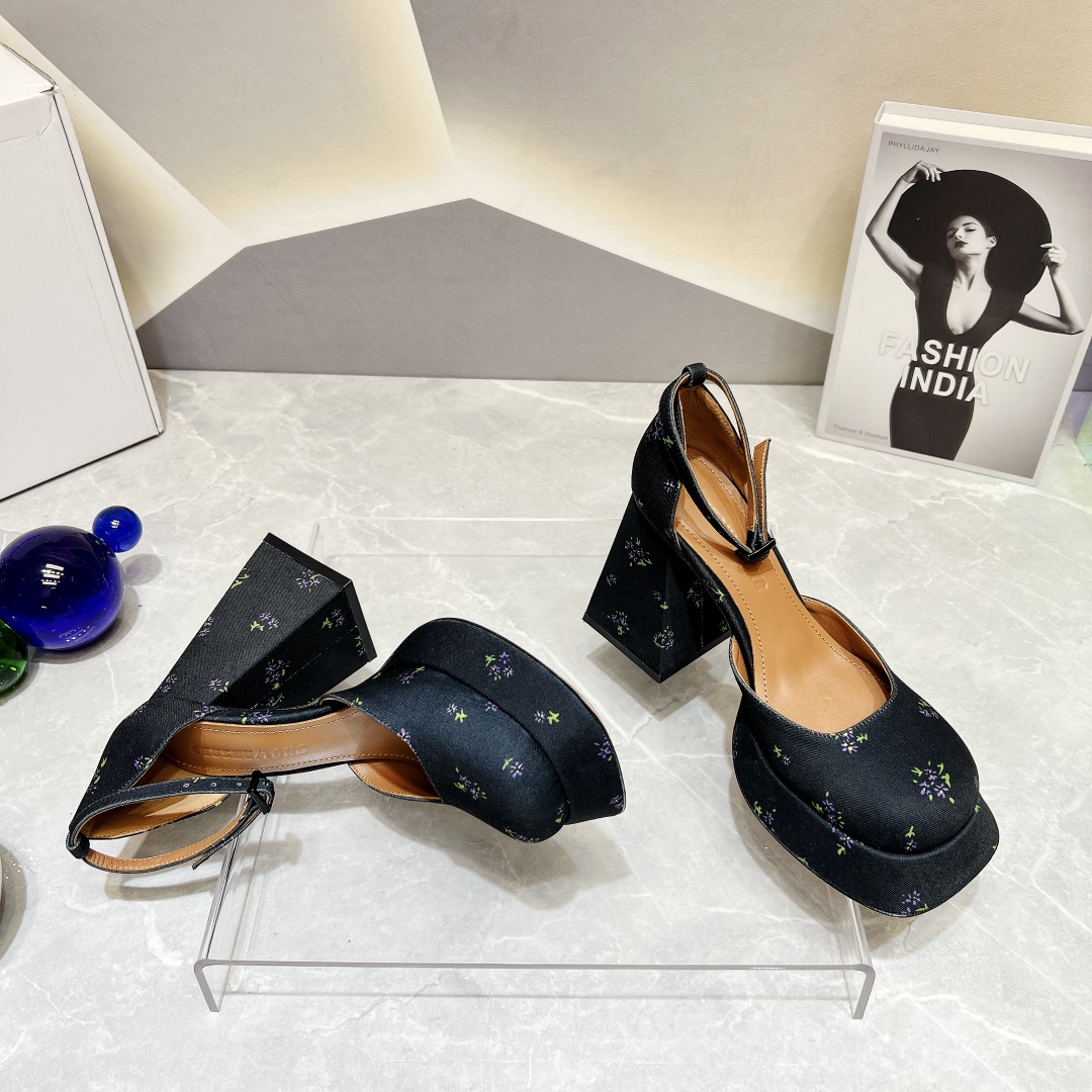 2023 Spring/Summer High-Heel Sole Series by SHUSHU/TONG: European Style Elegance in Custom Fabric - 图片 7
