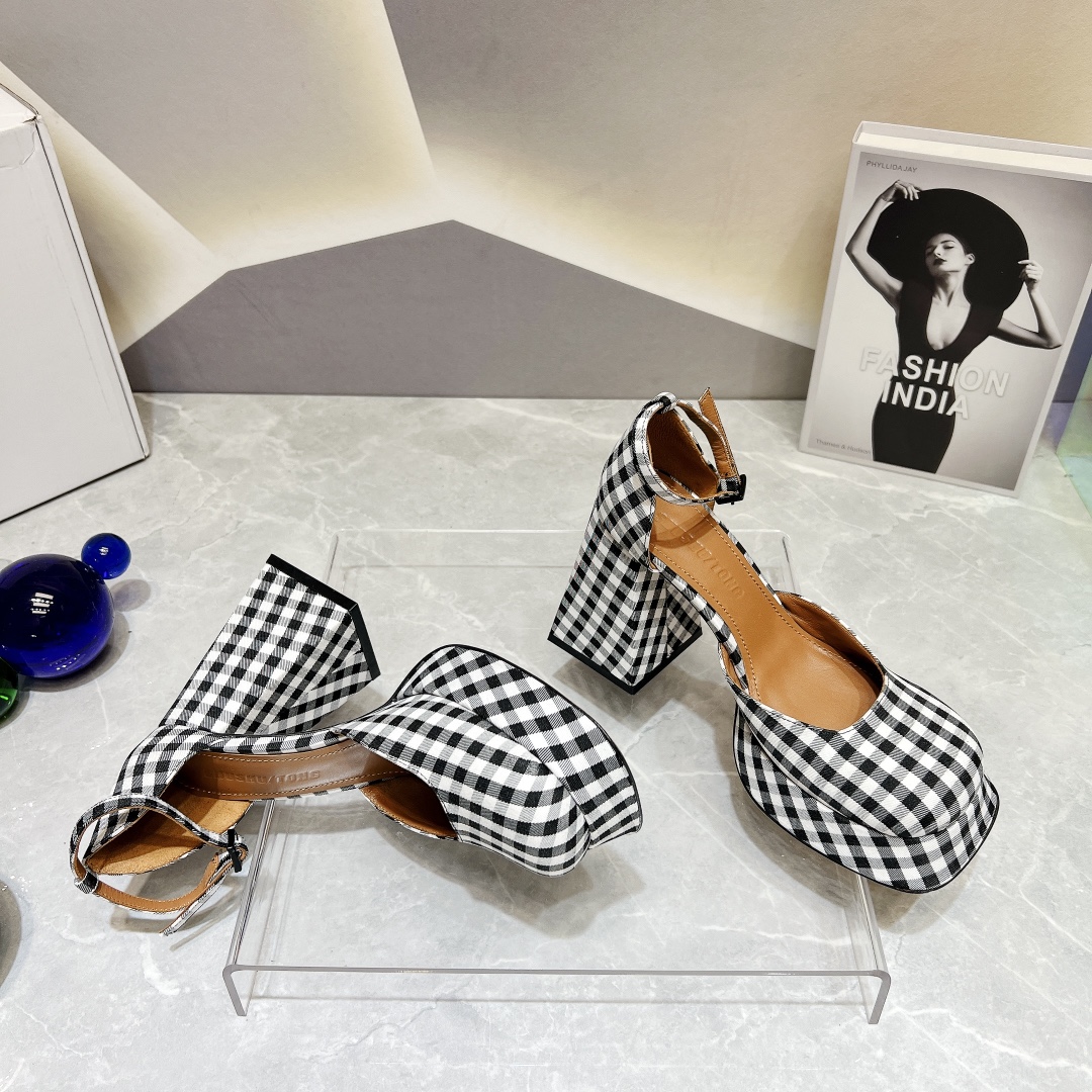 High-Heel Soles Series 2023: European Style Shoes with Custom Fabric and Leather - 图片 7