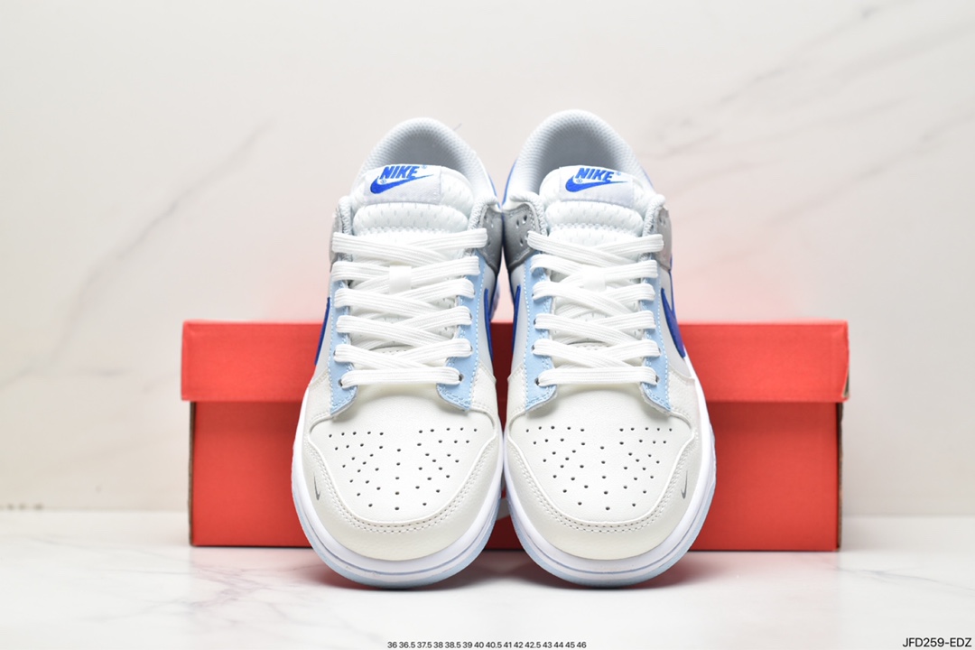 170 Nike Dunk Low “Ivory Hyper Royal” 海盐蓝莫兰迪海盐蓝 FB1843-141