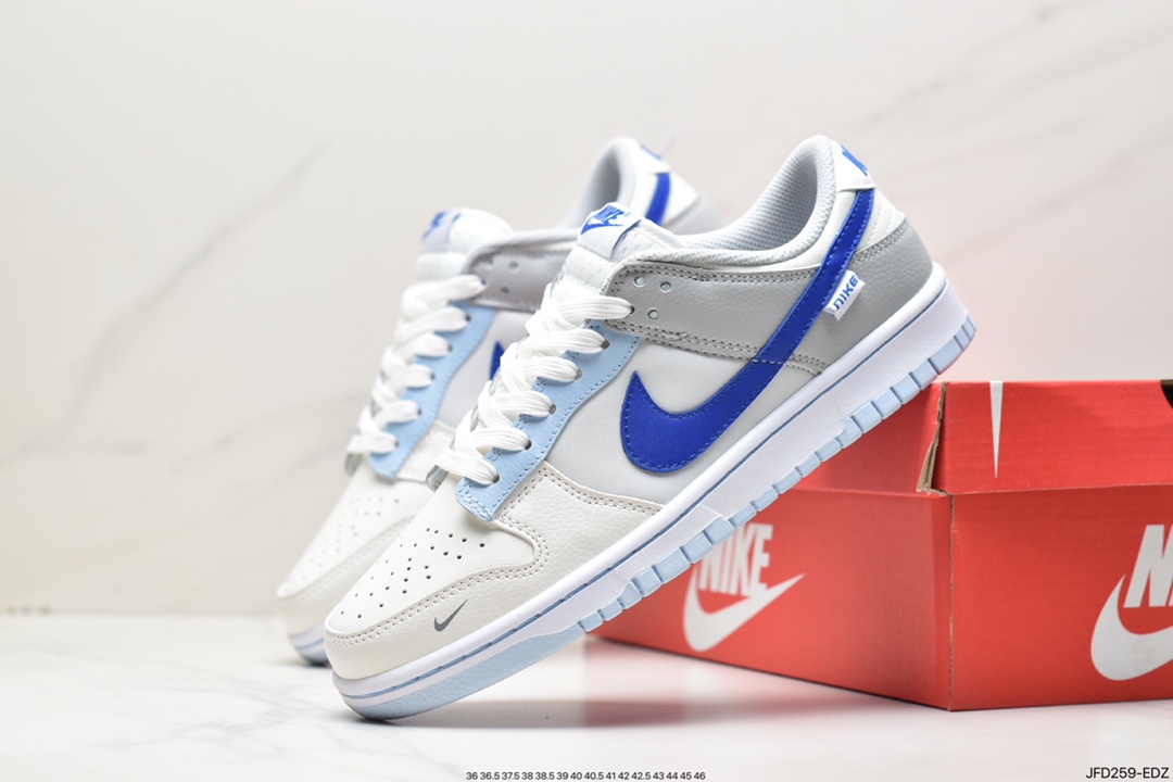 170 Nike Dunk Low “Ivory Hyper Royal” 海盐蓝莫兰迪海盐蓝 FB1843-141