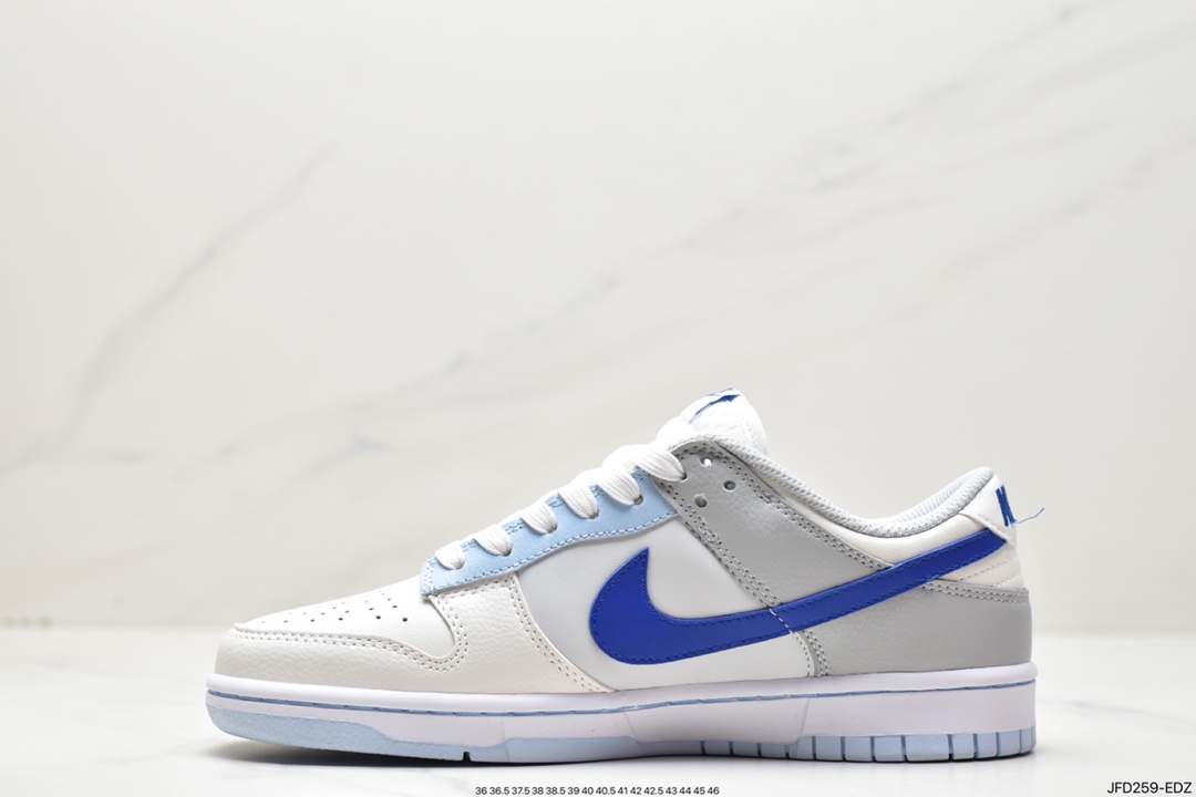 170 Nike Dunk Low “Ivory Hyper Royal” 海盐蓝莫兰迪海盐蓝 FB1843-141