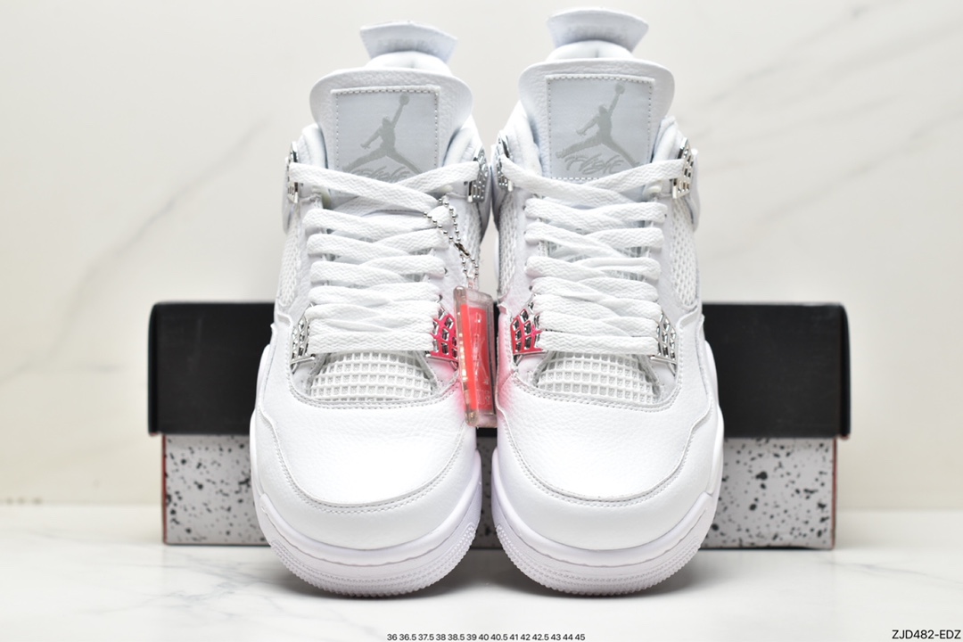 240 Nike Air Jordan 4 Retro"Pure Money"迈克尔·乔丹AJ4代中帮308497-100