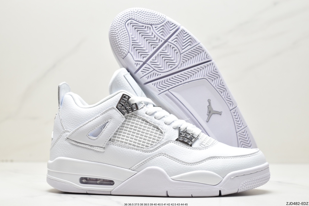 240 Nike Air Jordan 4 Retro"Pure Money"迈克尔·乔丹AJ4代中帮308497-100