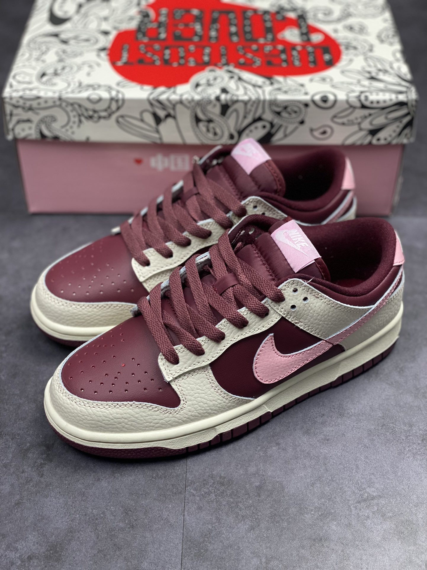 180 NIKE SB Dunk Low 酒红配色 性价比天花板  DR9705-100
