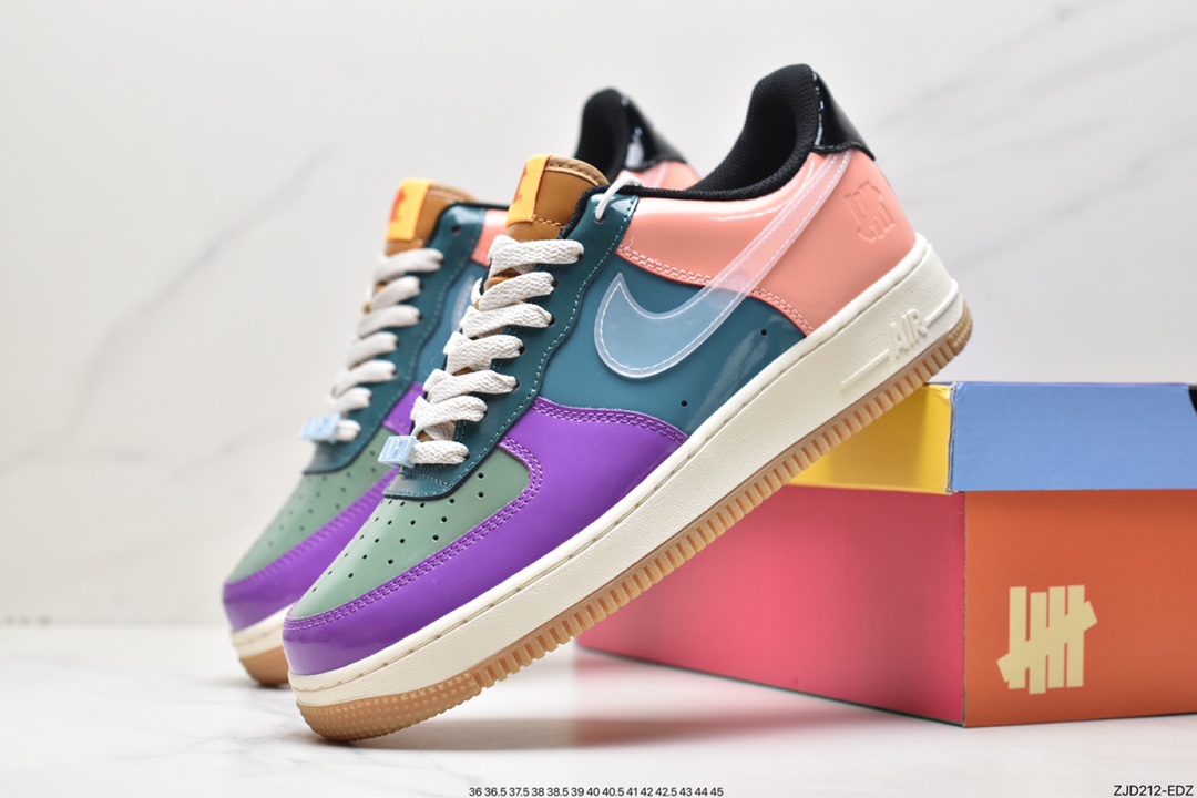 240 Nike Air Force 1 Low 07 五道杠彩拼 DV5255-500