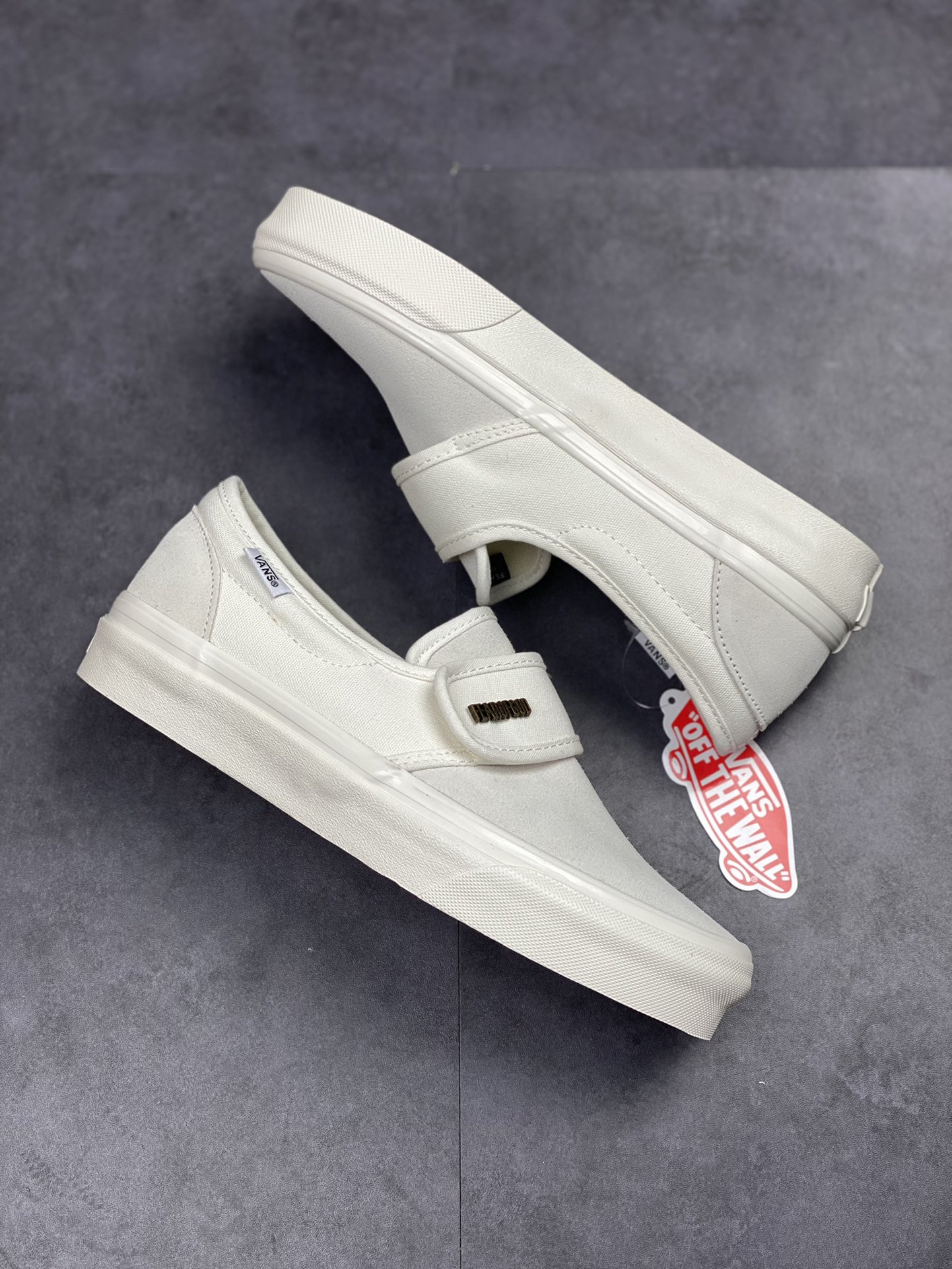 150  Fear Of God x Vans Slip-On 47V DX 复古米白色 Vans x FOG 高街品牌