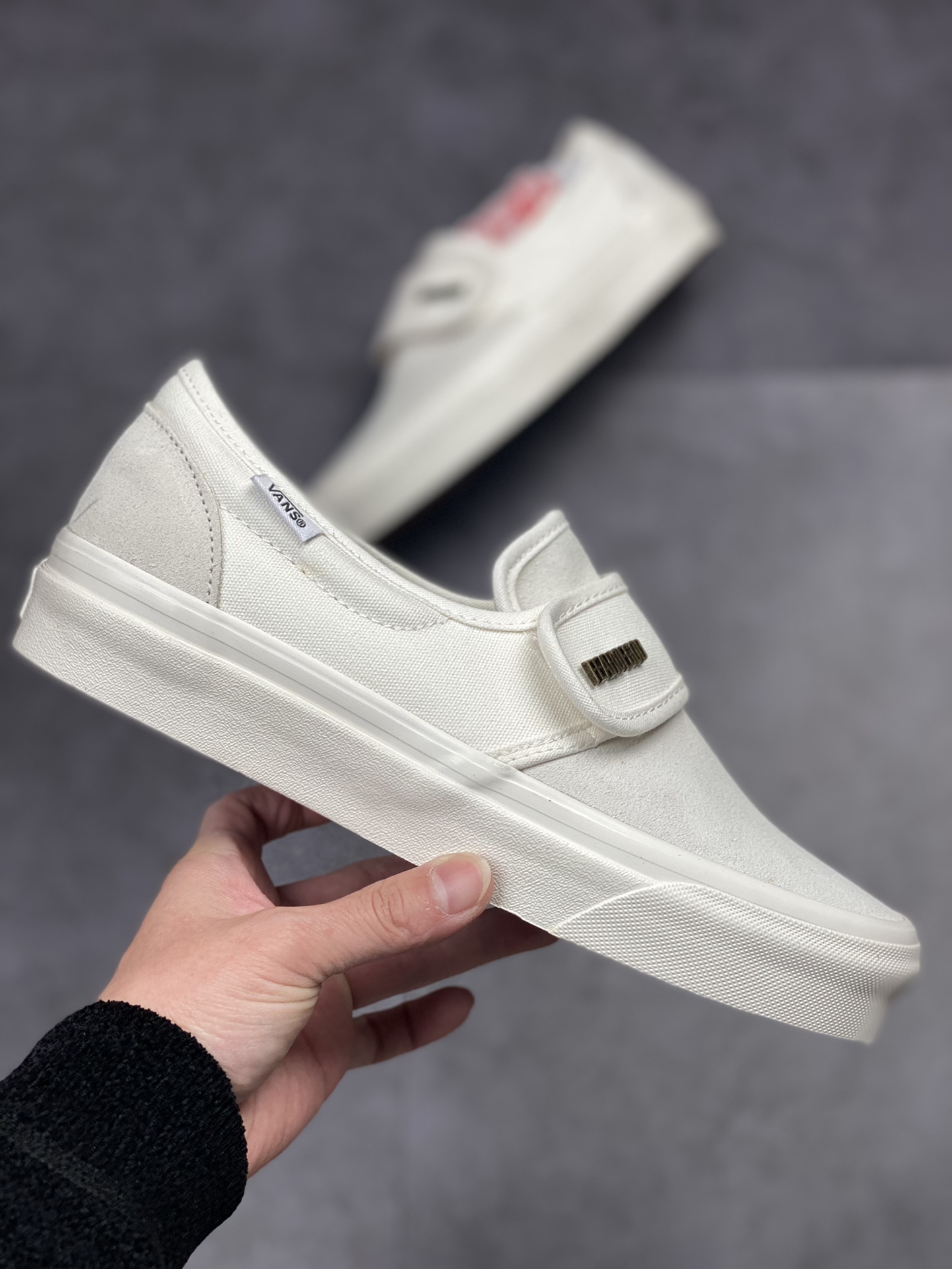 150  Fear Of God x Vans Slip-On 47V DX 复古米白色 Vans x FOG 高街品牌