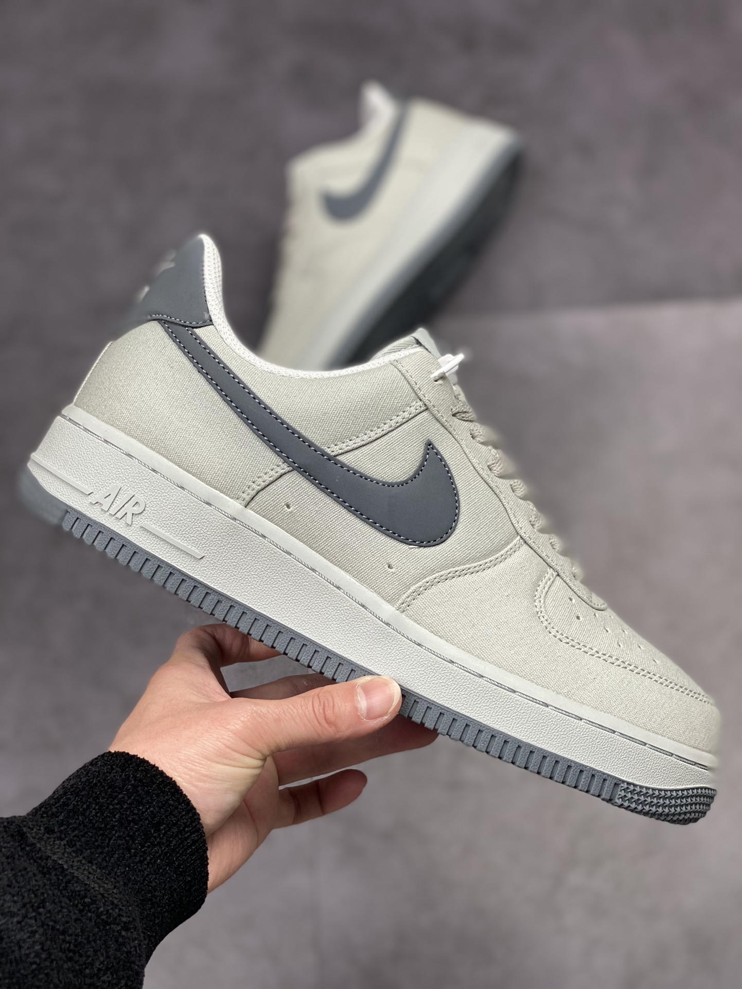180 Nike Air Force 1 Low 07 帆布碳灰 DG2296-003