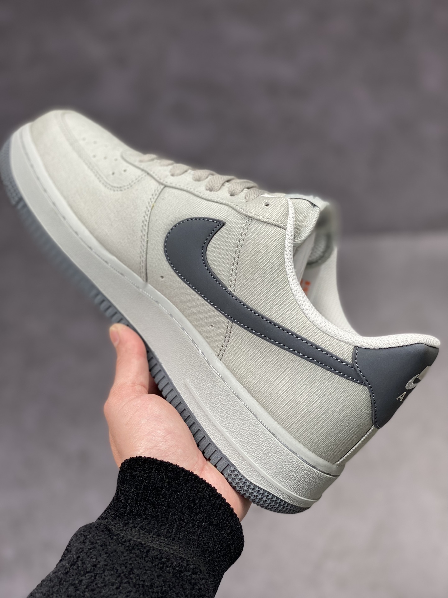 180 Nike Air Force 1 Low 07 帆布碳灰 DG2296-003