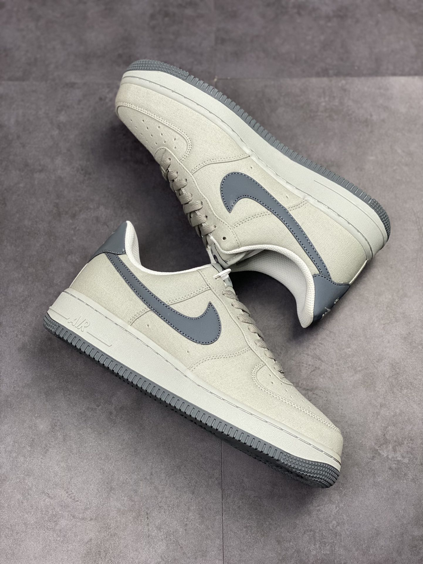 180 Nike Air Force 1 Low 07 帆布碳灰 DG2296-003