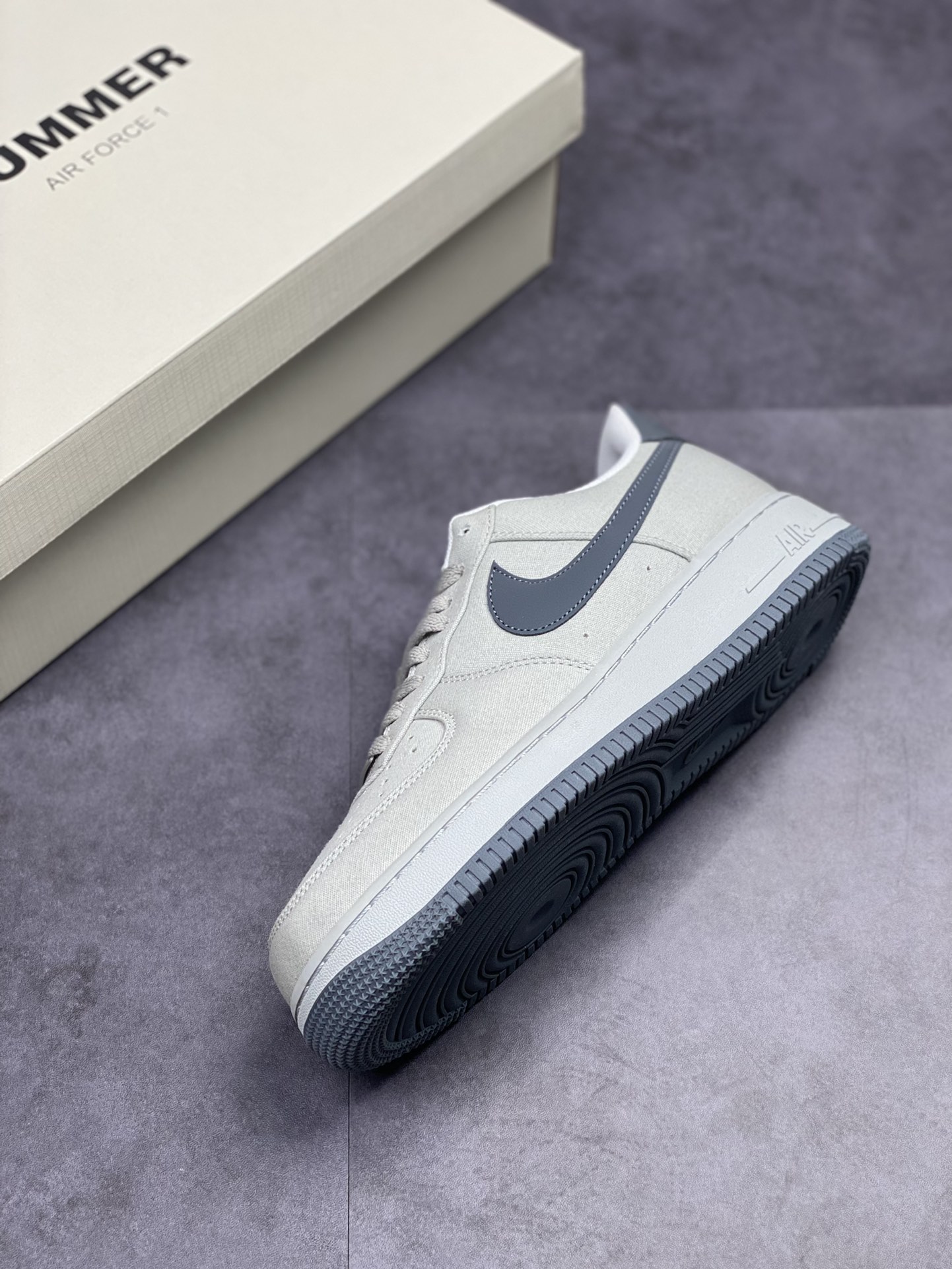 180 Nike Air Force 1 Low 07 帆布碳灰 DG2296-003