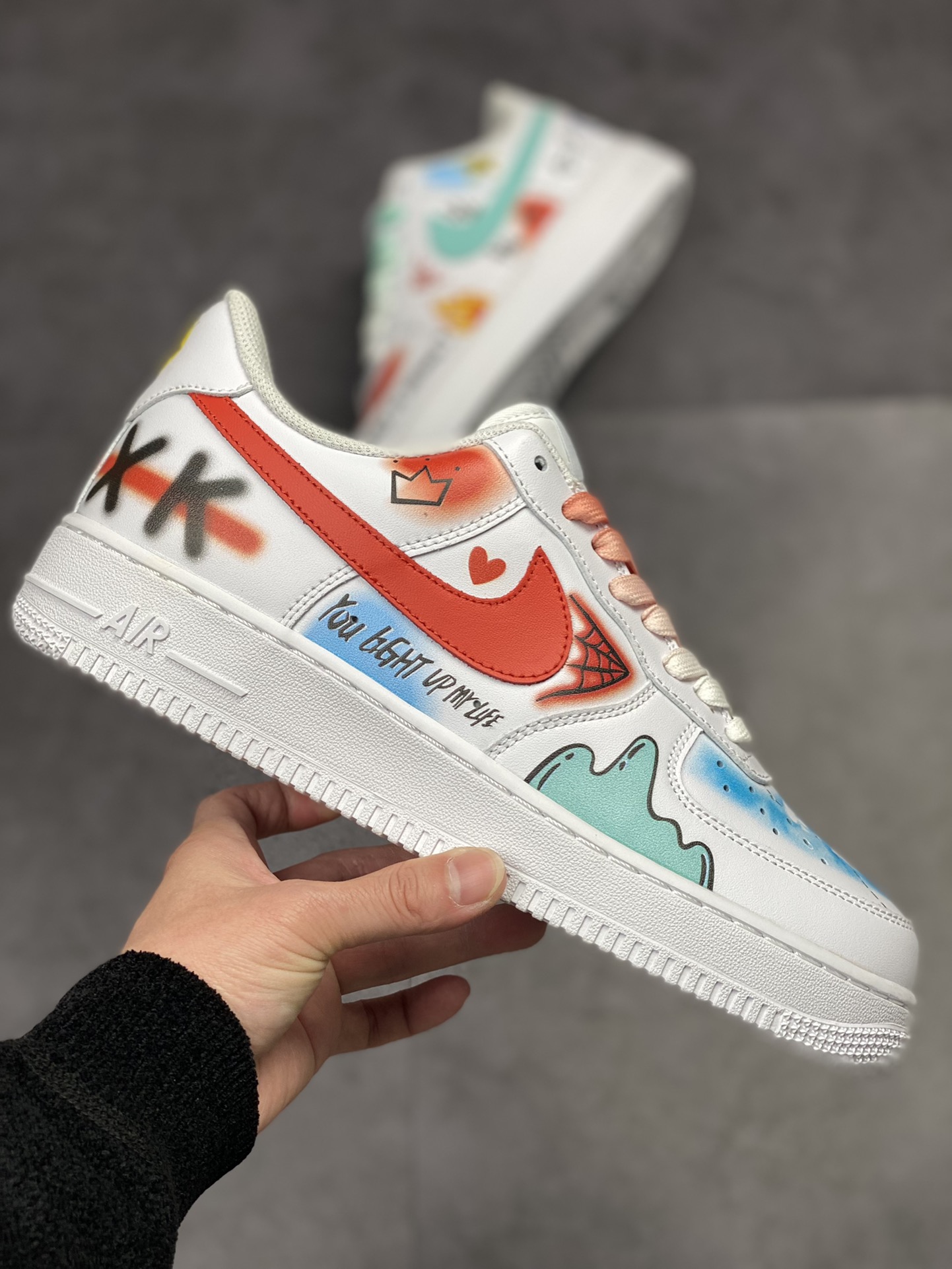 240 Nike Air Force 1 Low 07 二次元小丑涂鸦 CW2288-111