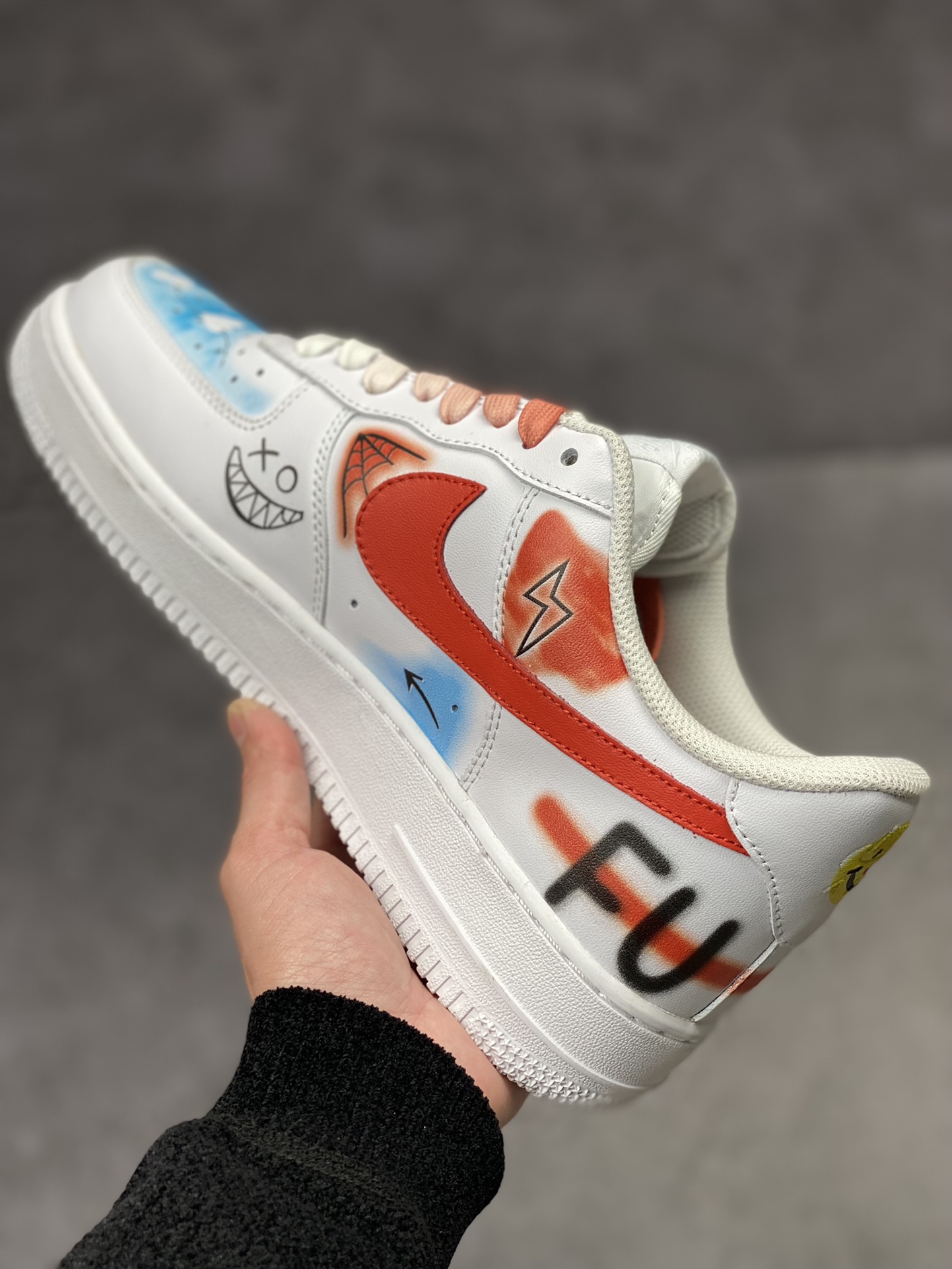 240 Nike Air Force 1 Low 07 二次元小丑涂鸦 CW2288-111