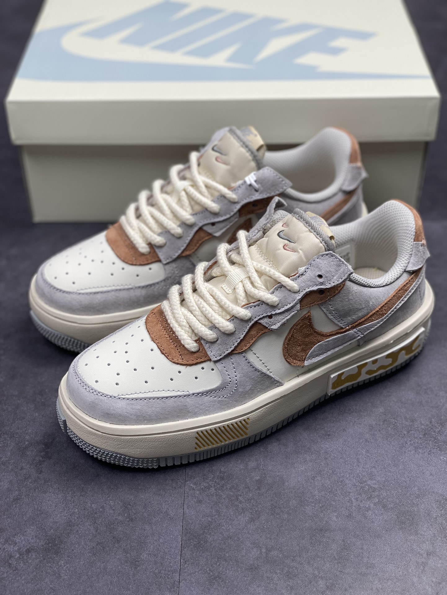 240 Nike Air Force 1 Fontanka “Blue Island Grey” 蓝岛灰 CW6688-806