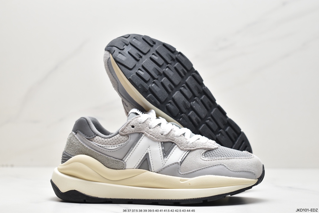 ”Zhang Zifeng endorses color matching, NBNew Balance M5740 series retro old jogging shoes ”Black Midnight Blue Silver Gray White Pink” W5740TA”