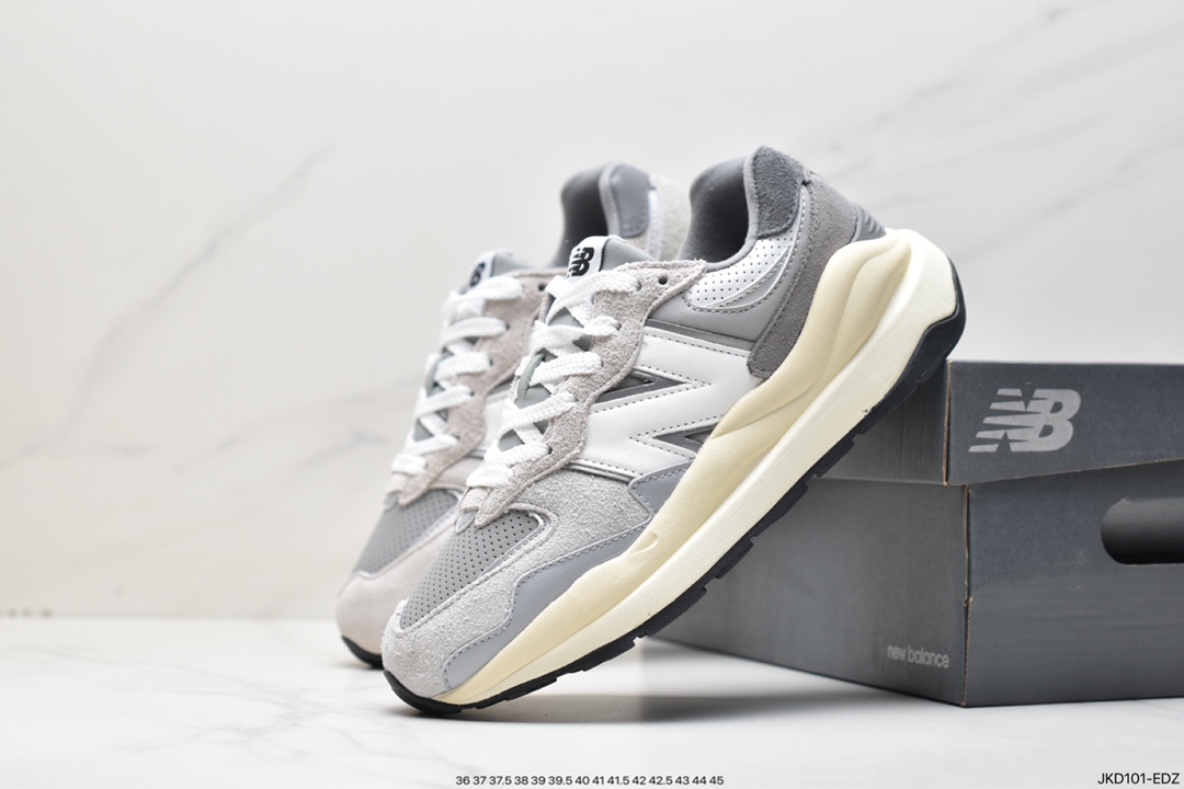 ”Zhang Zifeng endorses color matching, NBNew Balance M5740 series retro old jogging shoes ”Black Midnight Blue Silver Gray White Pink” W5740TA”