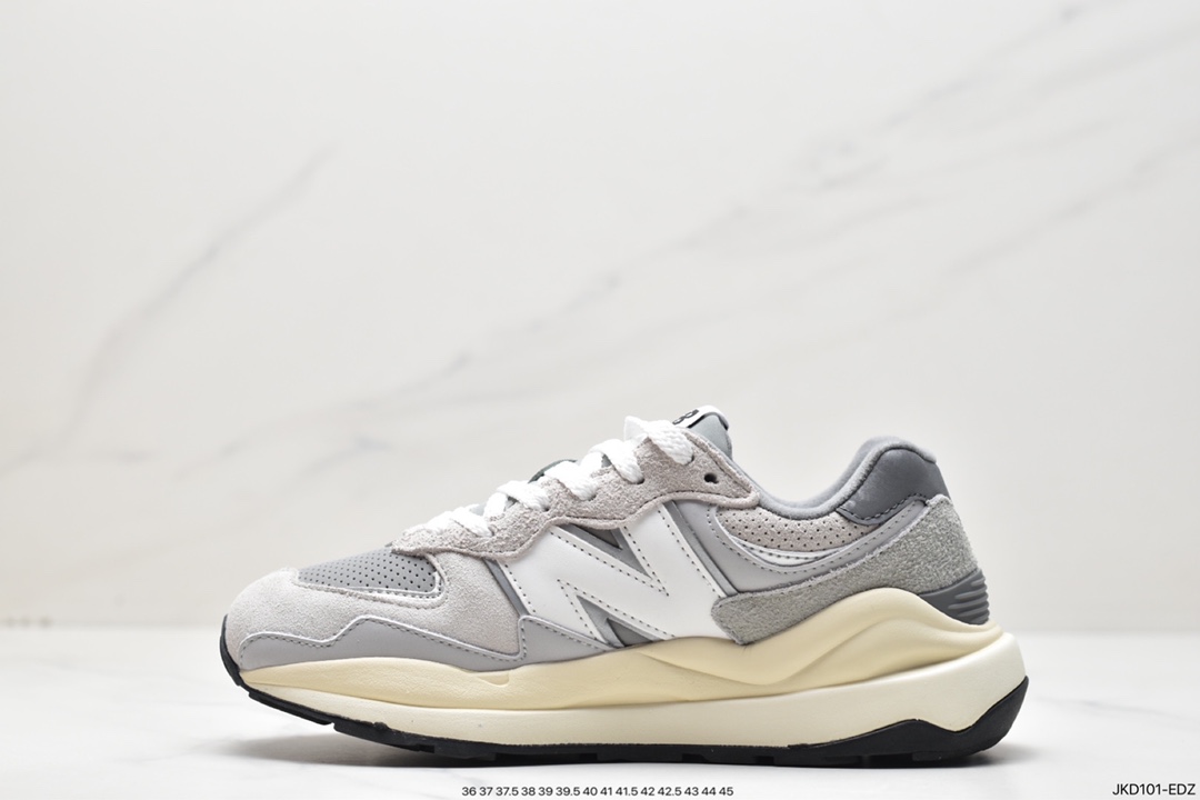 ”Zhang Zifeng endorses color matching, NBNew Balance M5740 series retro old jogging shoes ”Black Midnight Blue Silver Gray White Pink” W5740TA”